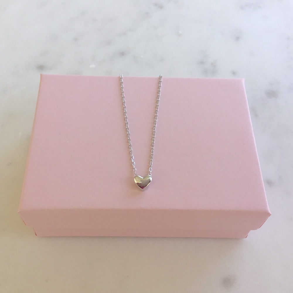 Sale $20 Firm! Sterling Silver Heart Necklace - Picture 8 of 16